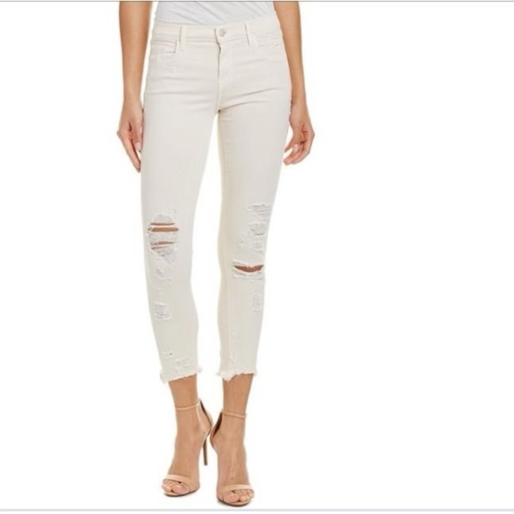 J Brand debutante mid rise crop size 24